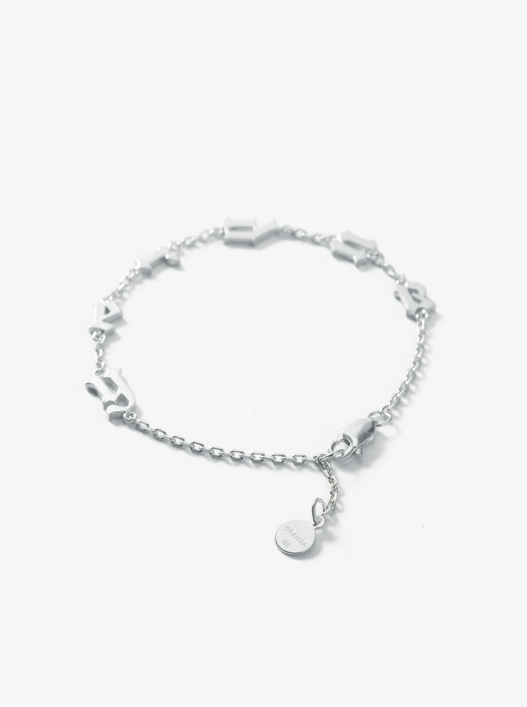 Gothic Letters Bracelet