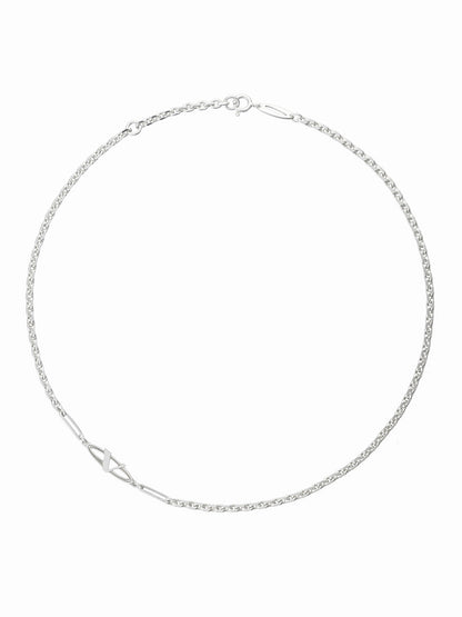 Odyssey Plaque Initial Necklace