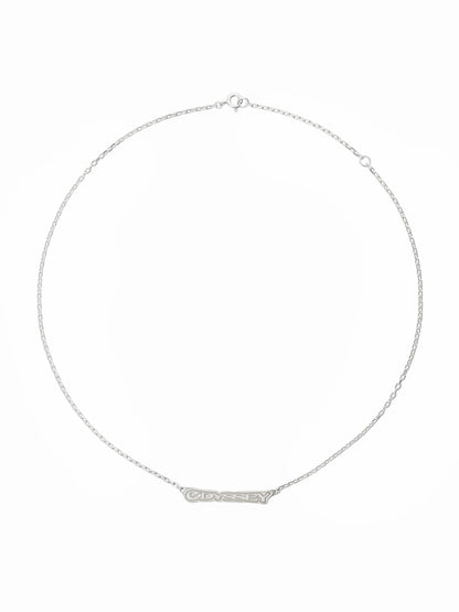 [Personalised] Odyssey Plaque Necklace