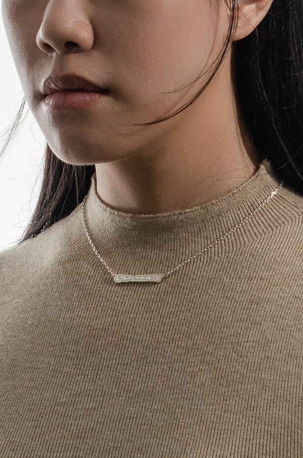 [Personalised] Odyssey Plaque Necklace