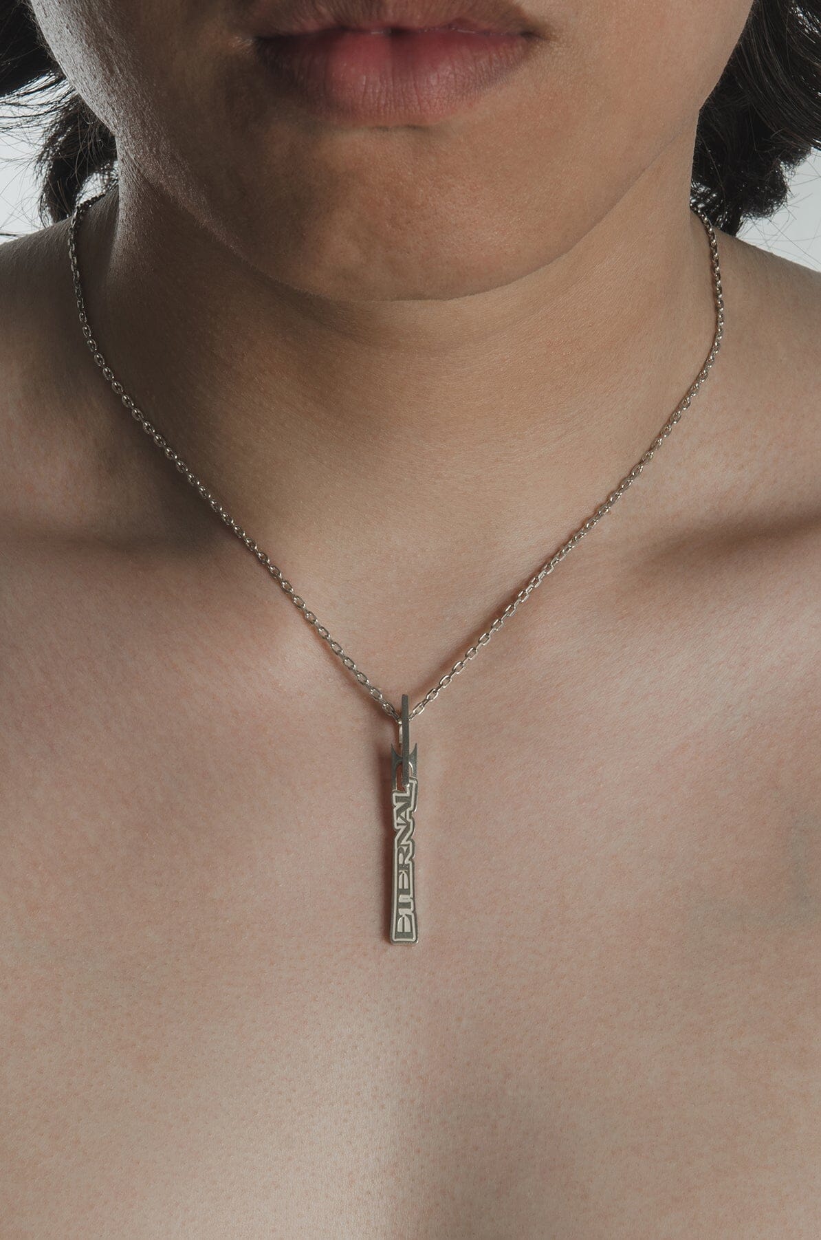 [Personalised] Odyssey Plaque Vertical Necklace