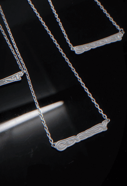 [Personalised] Odyssey Plaque 1.65mm Necklace