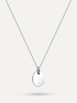 Oval Charm Necklace
