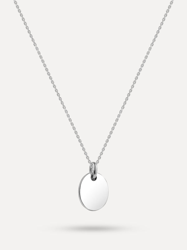 Oval Charm Necklace