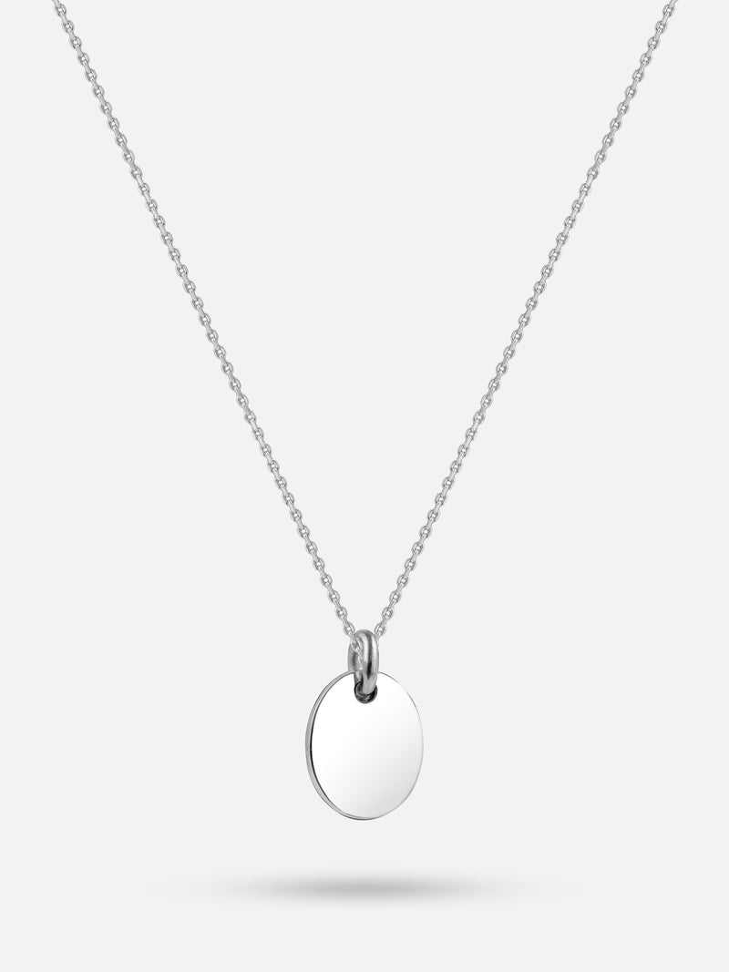 Oval Charm Necklace